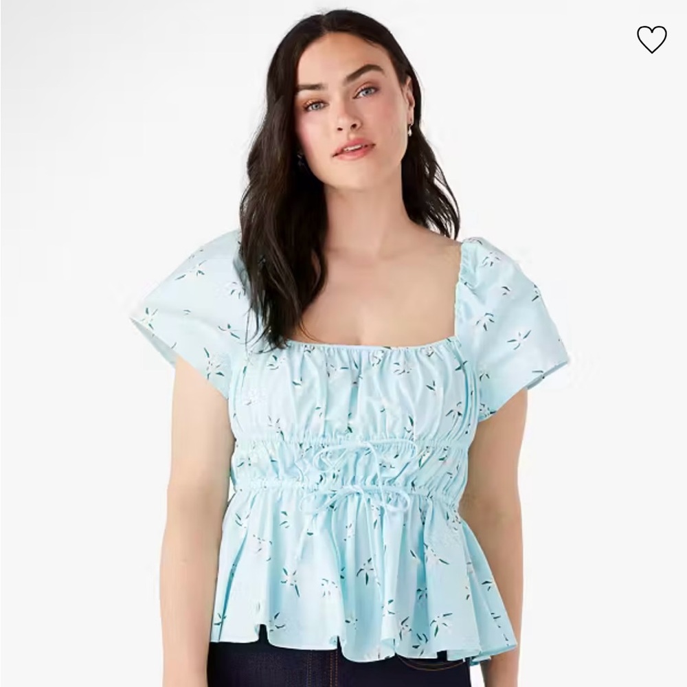 Kate Spade Orange Blossom Toss Top